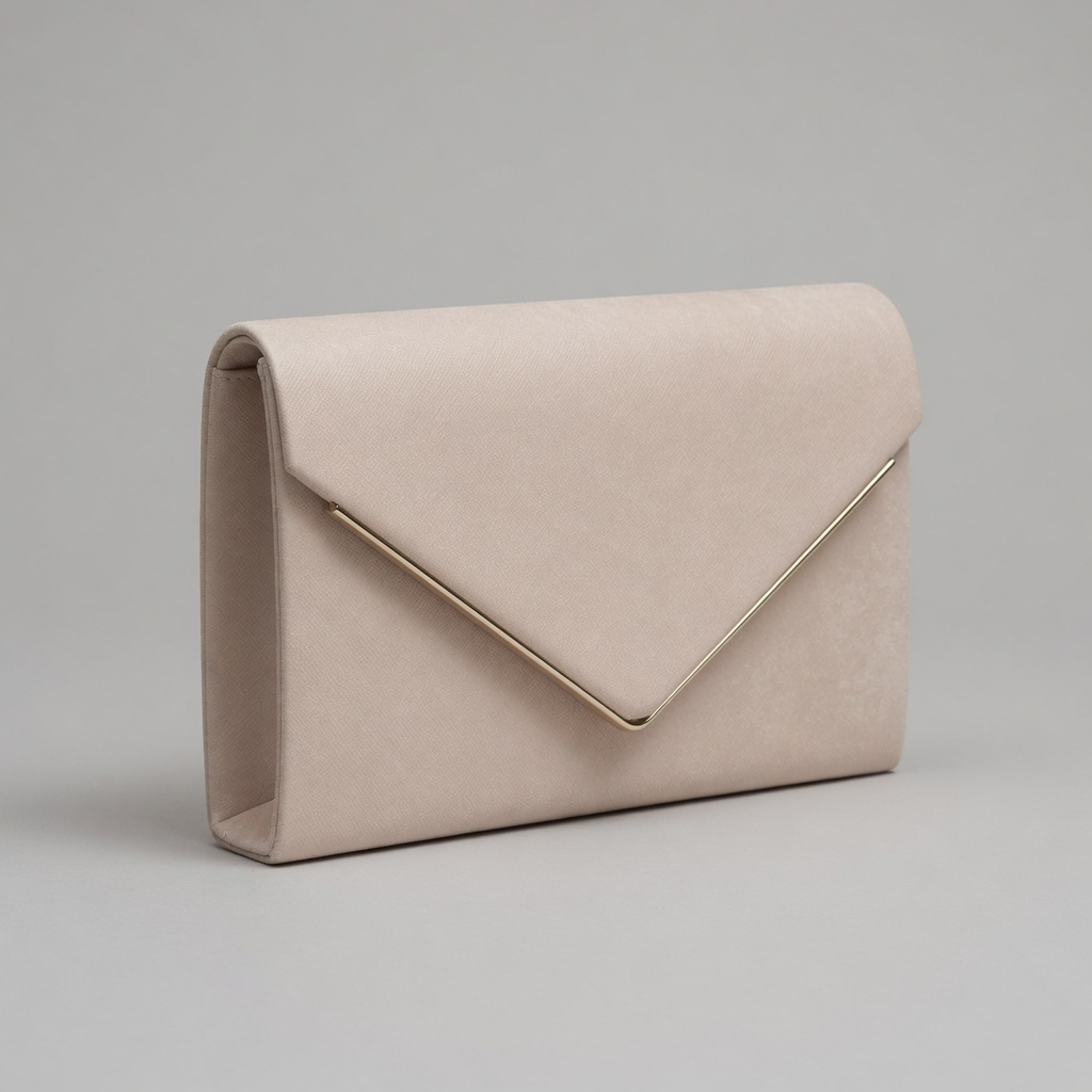 Mayfair Velvet Envelope Clutch Bag with Chain Strap