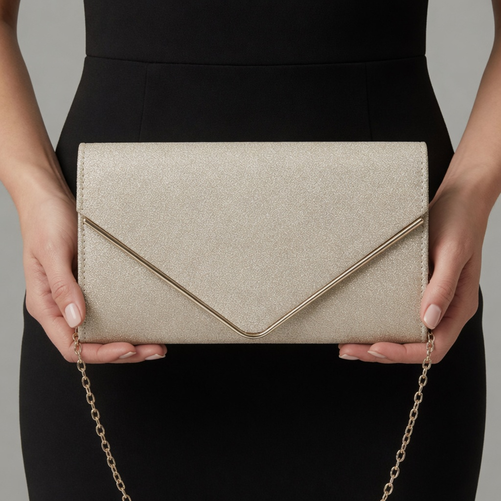 Chelsea Hard Case Minaudiere Evening Clutch Bag