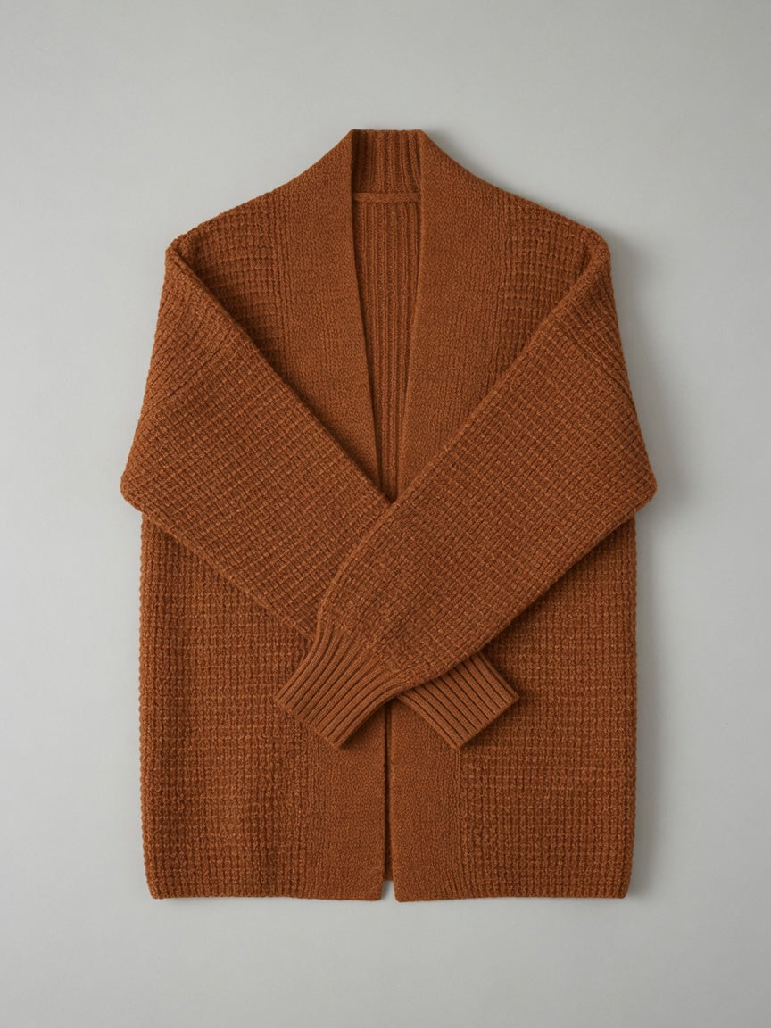 Greta V-Neck Relaxed Fit Long Sleeve Knit Cardigan