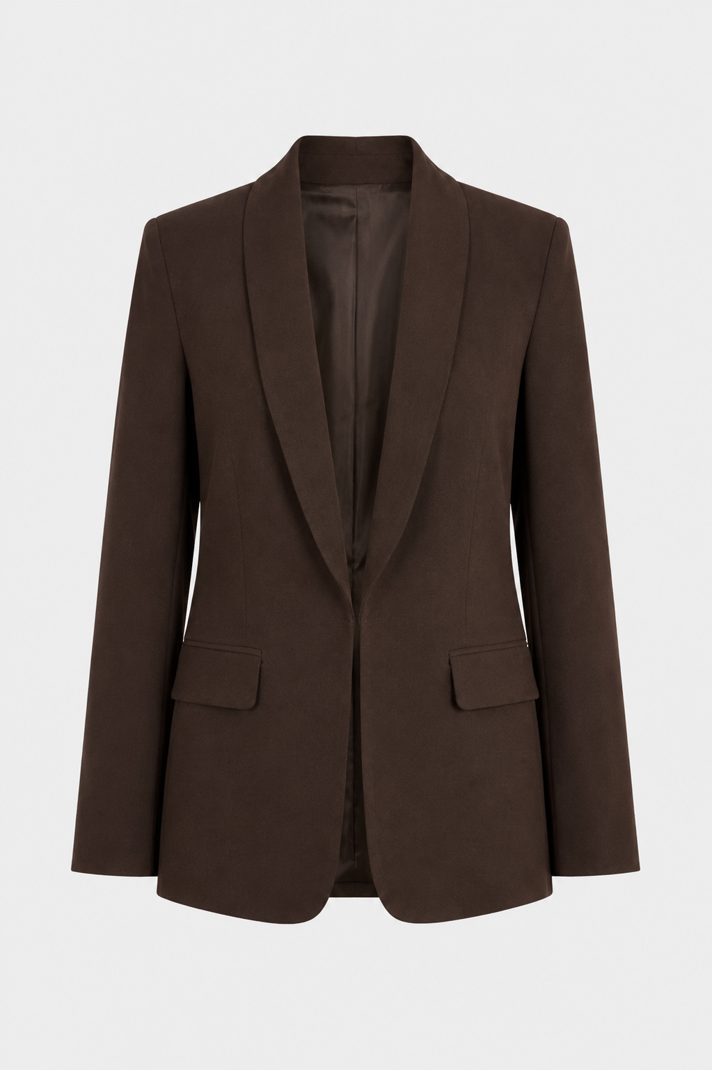 Blair Open Front Notched Lapel Tailored Blazer