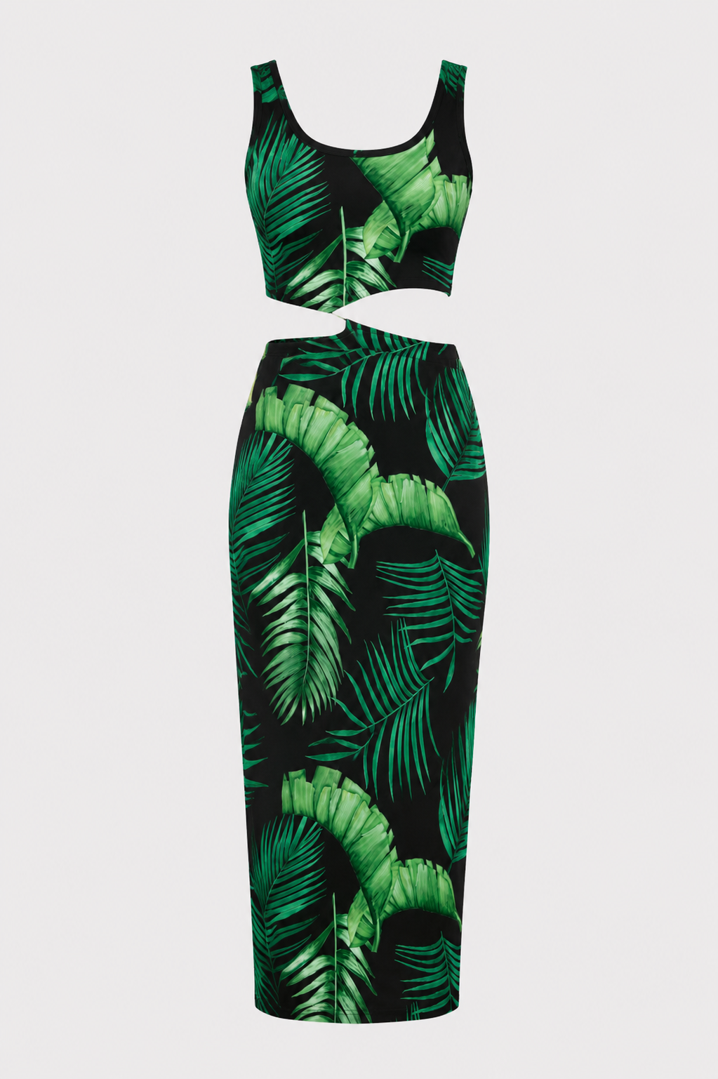 Anya Printed Cami Top and Wrap Midi Skirt Set