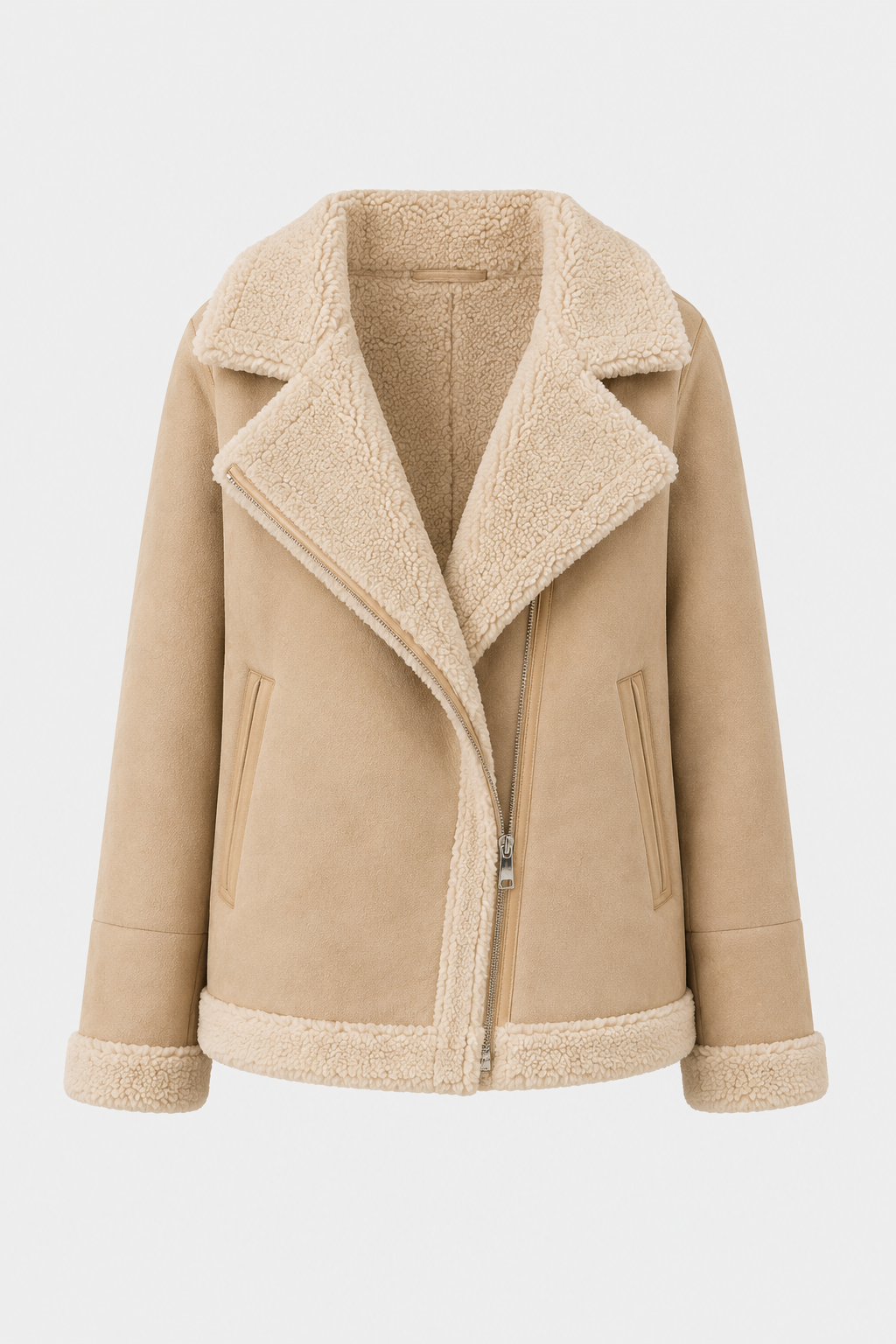 Astrid Hooded Zip Through Relaxed Windproof Jacket