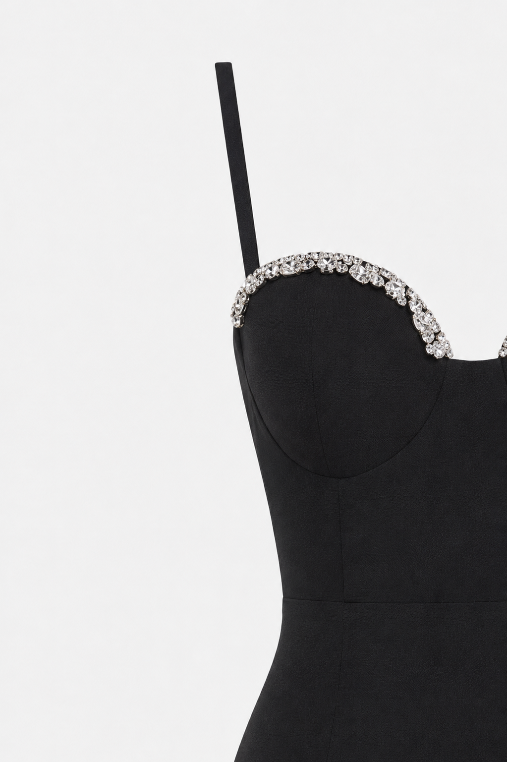 Bianca Beaded Strappy Bandage Bodycon Midi Dress