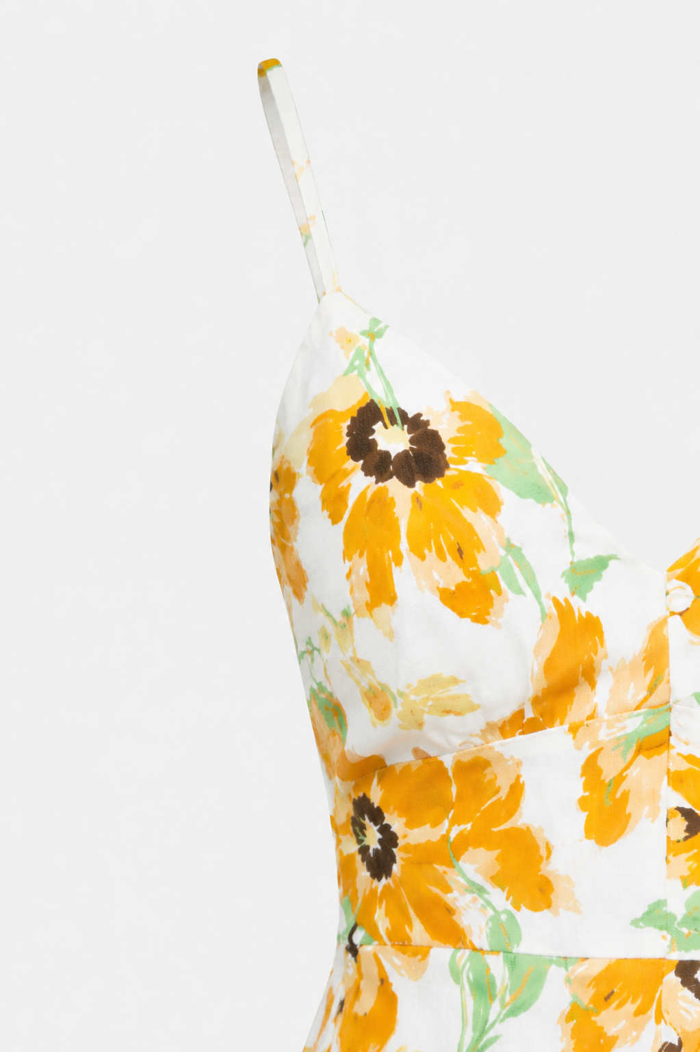 Florence Sleeveless V-Neck Floral Print Maxi Dress