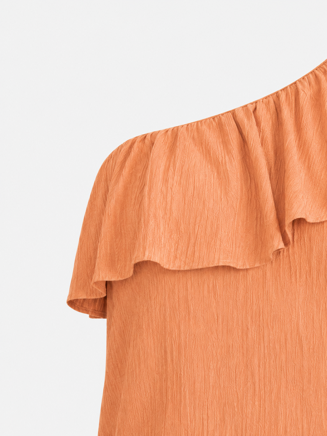 Uma One Shoulder Fitted Stretch Midi Tank Dress