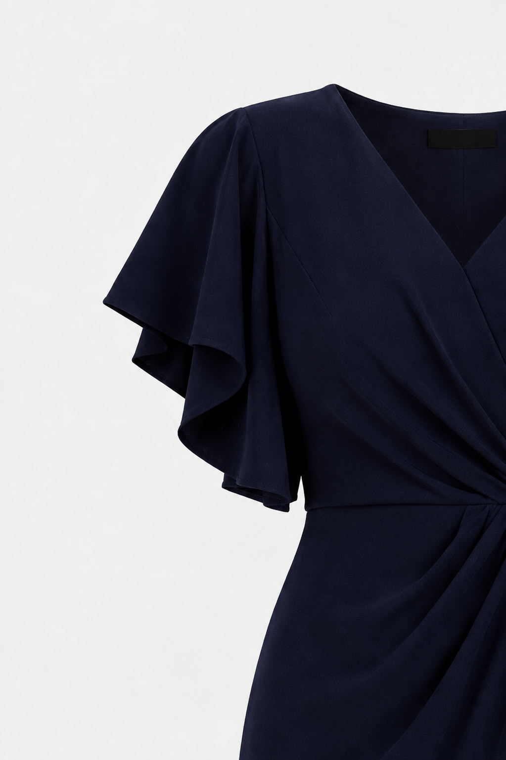 Ines Butterfly Sleeve V-Neck Split Maxi Dress