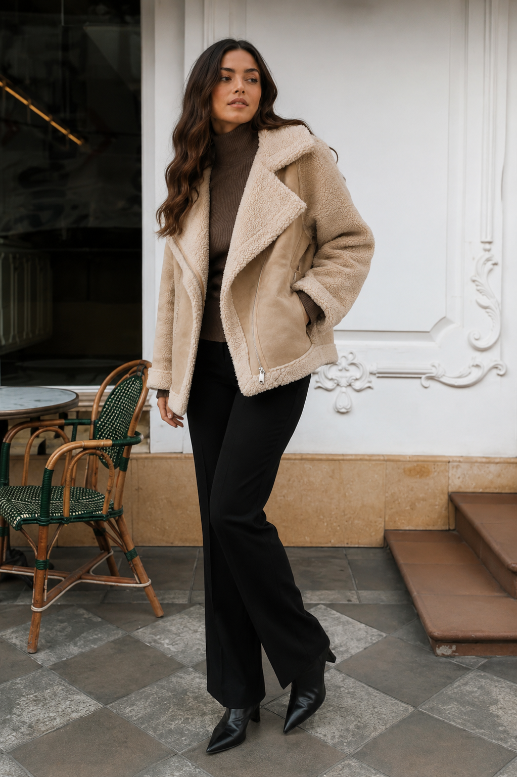 Astrid Hooded Zip Through Relaxed Windproof Jacket