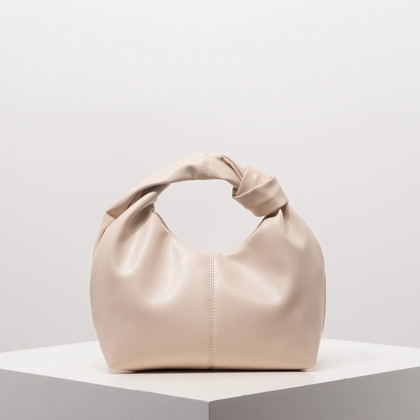 Sydenham Pleated Vegan Leather Clutch Bag