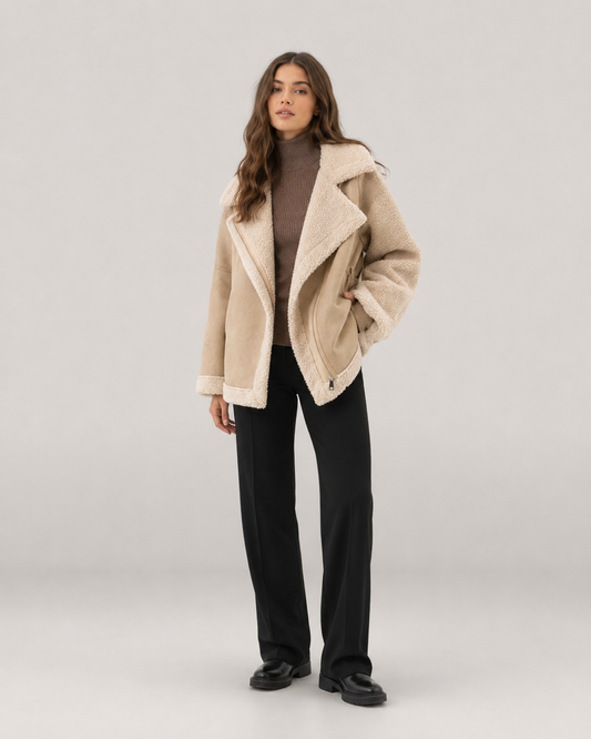 Astrid Hooded Zip Through Relaxed Windproof Jacket