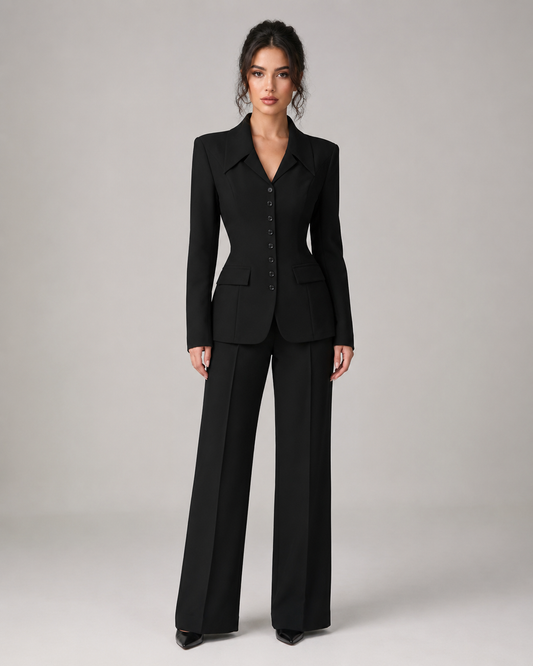 Frances Drop Shoulder Shirt and Trousers Co-ord Set