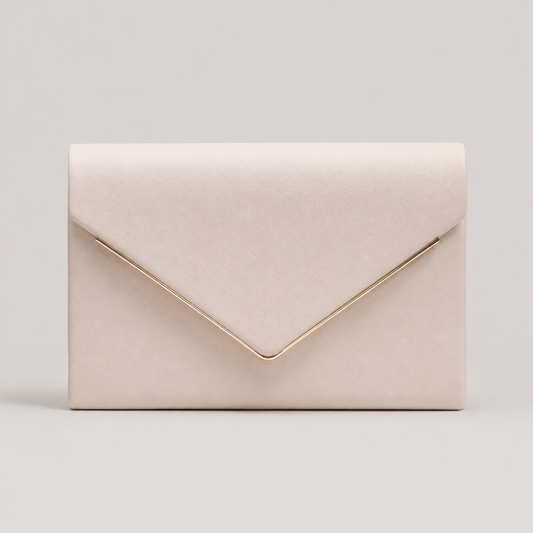 Mayfair Velvet Envelope Clutch Bag with Chain Strap