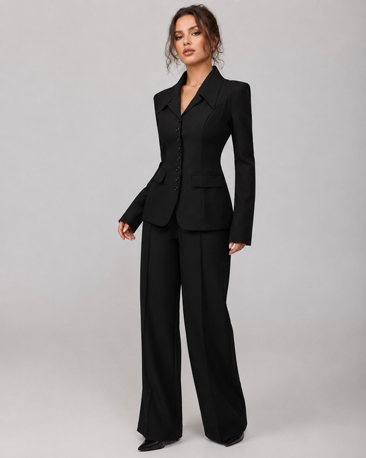 Frances Drop Shoulder Shirt and Trousers Co-ord Set