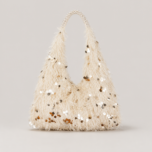 Coralie Starfish Tassel Drop Earrings in Gold