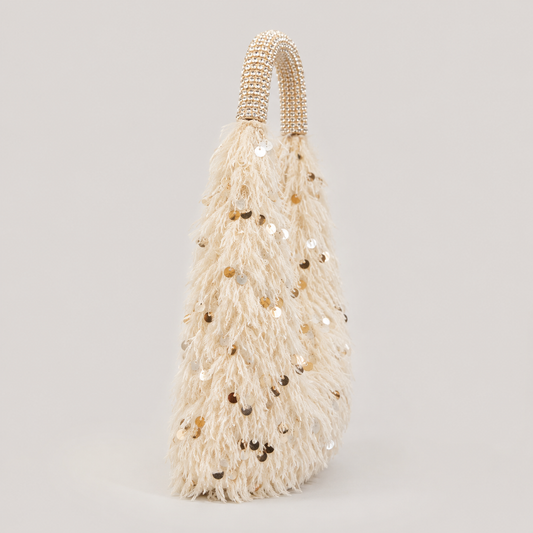 Coralie Starfish Tassel Drop Earrings in Gold